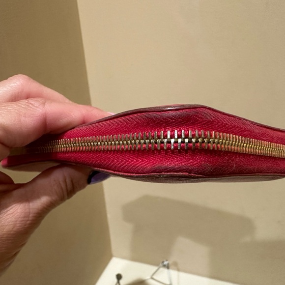 Prada Saffiano Raspberry Pink Zippy Continental Wallet - Picture 13 of 15